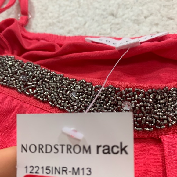 Socialite embellished keyhole multi strap tank O - Picture 3 of 6